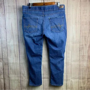 Denizen from Levi's Classic Blue Straight Leg Jeans thumbnail 5