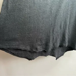 Free People Intimately All the Time Linen Blend Black Tank Top Sleeveless Shirt thumbnail 6