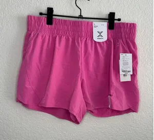 Xersion Running Shorts Large‎ NEW Popular Pink Mid-Rise Quick-Dri Brief Lined thumbnail 1