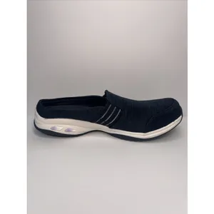 Skechers Women's 8.5 Navy Relaxed Fit Air-Cooled Memory Foam Slip On Shoes thumbnail 13
