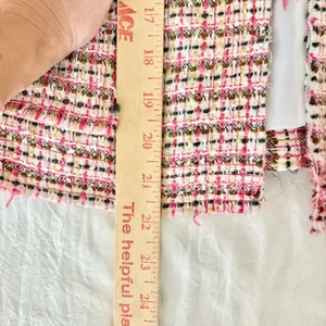 Walter Pink Plaid Tweed Cropped Blazer‎ thumbnail 4