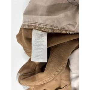 Everlane High Waist Cropped Wide Leg Regular Pants Camel 14 thumbnail 8