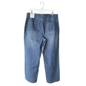 NEW‎ Rafaella Denim Wide Leg Jeans Plus Size 14 Patch Pockets Casual Boho Preppy thumbnail 6