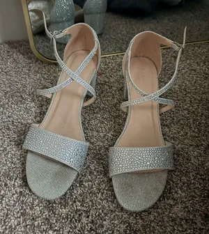 Paradox silver sparkle heel Size 7 thumbnail 1