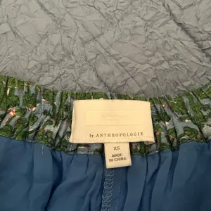 Anthropologie Eyries green skirt women’s XS thumbnail 2