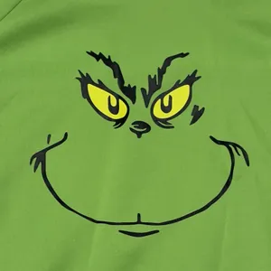 Women’s Grinch Green Christmas Sweatshirt Size XL thumbnail 2