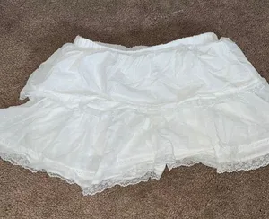 Forever 21 White  Skirt thumbnail 1
