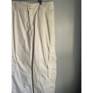 Abercrombie & Fitch Cream Cargo Pants Minimalist Street size 33 Waist 16s thumbnail 5