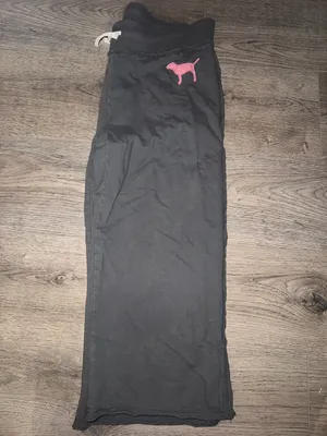 PINK Victoria’s Secret VINTAGE 2006 OG VS PINK Y2K CROPPED SWEATPANTS thumbnail 3