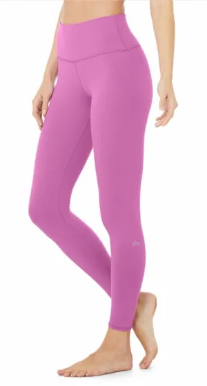 Alo 7/8 High-Waist Airbrush Legging Electric Violet thumbnail 1