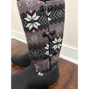 NEW Lacrosse Waterproof Winter Boots Women's Size 8 Myrick Snowflake 14" Boot thumbnail 2