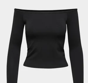 Aritzia TNA Off-The-Shoulder Black Top thumbnail 1