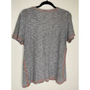 Denver Broncos Gray V Neck T shirt NFL Team Apparel Sz XXL thumbnail 6
