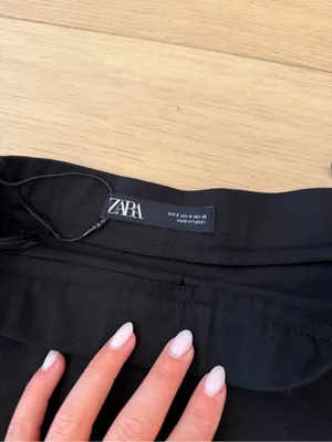 Women’s Black Ruffle Skort Zara thumbnail 3