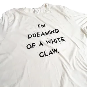 Bella Canvas I'm Dreaming of a White Claw Holiday Tee 3X thumbnail 5