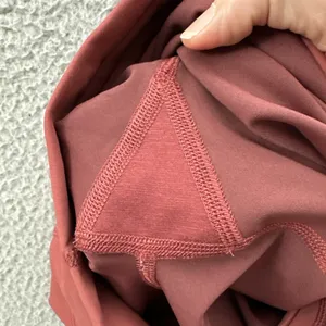 Lululemon Wunder Train High Rise Shorts 6" Chianti Maroon Athletic Biker Women 4 thumbnail 4