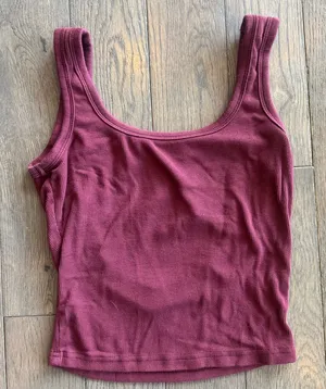 Dazy Women's Burgundy Tank Top thumbnail 1