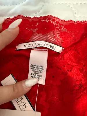 Victoria's Secret NWT Lace Red Tank Top thumbnail 5