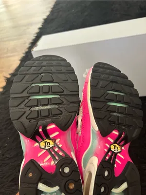 NIKE Air Max Plus GS south beach lace up shoes sneakers women’s 8.5=7Y preowned thumbnail 7