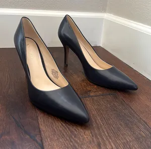 Nine West Black Pumps Leather thumbnail 1
