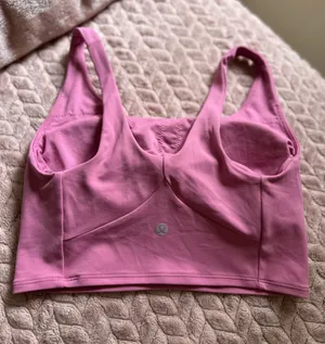 Lululemon Pink Align Yoga Sports Bra thumbnail 2