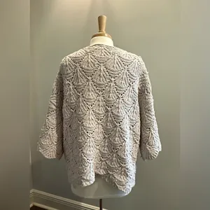 POL soft chunky style knitted sweater Grey Size Medium thumbnail 5