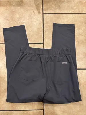 FIGS Pro Gray Structured Pants thumbnail 3