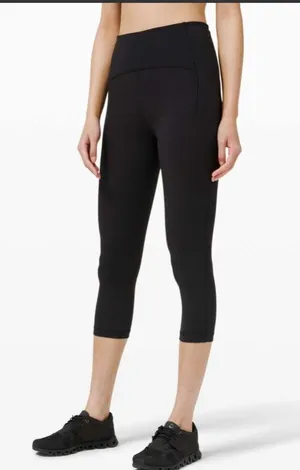Lululemon Swift Speed High-Rise Crop 21" Black thumbnail 5