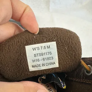 Sperry Women's 7.5 Duck‎ Boots Brown Leather Rubber Waterproof Winter Rain Boots thumbnail 11