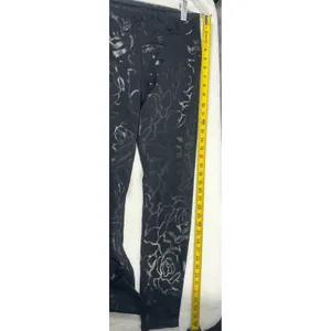 Fabletics Salar SuperHold Leggings Womens Medium Black Floral‎ Activewear thumbnail 6