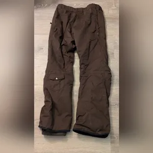 Orage Brown Snow Pants Size Large thumbnail 3