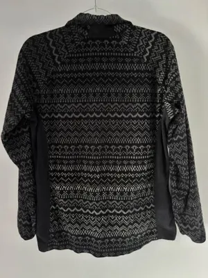 Columbia Womens XL Black Gray 1/4 Zip Pullover Performance Long Sleeve Active thumbnail 3