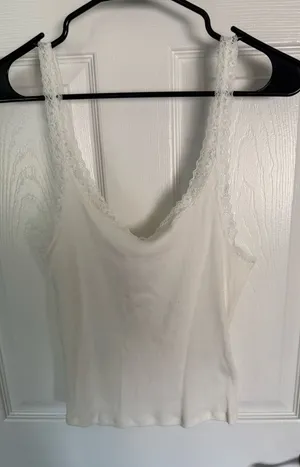 White Cami H&M thumbnail 1