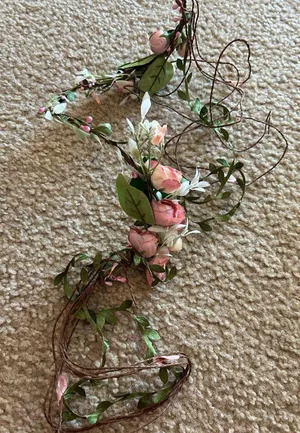 Flower crown hair accessories hair bands leaves party thumbnail 1