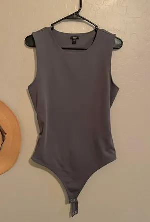 Express Body Contour Cut Out thong Body Suit thumbnail 1