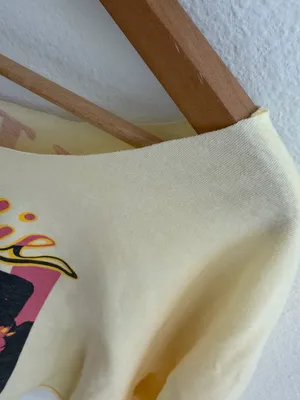 Blondie UK Tour 78 Graphic Cropped Off-the-Shoulder Band Tee thumbnail 7