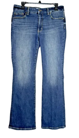 BKE Payton Jeans Womens 29x32 Blue Mid Rise Bootcut Stretch Denim Buckle Y2K thumbnail 3