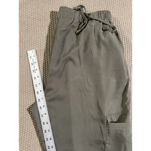 ALLIE ROSE Women's Black‎ Lightweight Green Joggers Cargo Size Medium thumbnail 8
