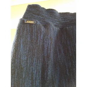 DKNY Jeans Sweater Woman's Size S Blue Loose Fit Short Sleeved thumbnail 3
