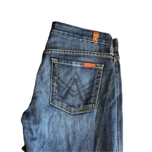 7 For All Mankind "A" Pocket Boot Cut Women'S Denim Blue Jeans Size 29 thumbnail 3