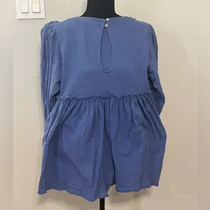 Free People Beach Women's Beyond Obsessed Romper Blue Size XS EUC thumbnail 2
