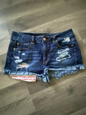 American Eagle Y2K Shorts Jean thumbnail 3