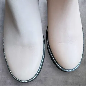 J. Crew Gwen Lug-sole High-shaft Leather Chelsea Boots thumbnail 9