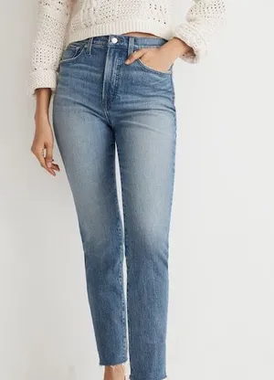 Madewell The Perfect Vintage Jean in Bainton Wash thumbnail 1