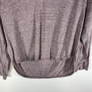 Free People We‎ the Free 3/4 Sleeve Crop Top Purple Womens Size Large Boho thumbnail 8