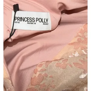 Princess Polly Amiya Maxi Dress Pink Size US 10 thumbnail 7