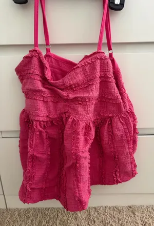 Pink Shein Halter Top thumbnail 1