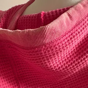 BiBi Hot Pink Acid Wash Waffle Knit Hoodie thumbnail 5