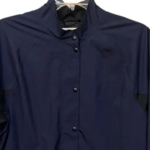 Women's DryJoys by FootJoy Vented Navy Rain Jacket Size Medium Golf‎ Windbreaker thumbnail 2