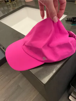 LULULEMON  HOT PINK BASEBALL CAP S/M thumbnail 4